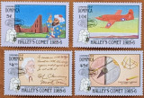 Commow.of DOMINICA-&#039;&#039;Cometa -HALLEY&#039;&#039;-Set 4 v. -MNH=Nestamp., Nestampilat