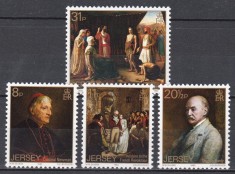 Jersey 1983 - Picturi - A 50-a aniversare a morții pictorului Walter William Ouless, , MNH