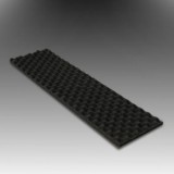 Insonorizant Auto Paramat Absorb Wave 16mm, 50x15cm, 1 foaie, Spuma Acustica Autoadeziva, Reducere Zgomot Usi