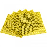 Placi de podea RAMROXX Performance pentru garaj Galben 40x40cm 6 bucati 0.96mp Performance AutoTuning