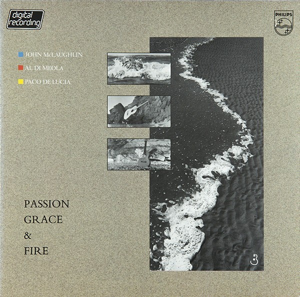 Vinil LP John McLaughlin - Al Di Meola - Paco De Luc&iacute;a &ndash; Passion, Grace &amp; Fire (VG)