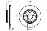 Disc frana BMW Seria 7 (E65, E66, E67) (2001 - 2009) BOSCH 0 986 479 004