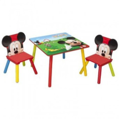 Set masuta si 2 scaunele Disney Mickey Mouse foto