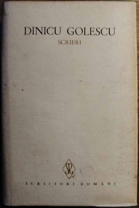 Dinicu Golescu - Scrieri