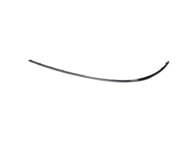 Ornament bara protectie, spoiler Mercedes Clasa E (W212) Sedan/Combi, 09.2009-02.2013, model: Sedan, montare spate, stanga, cromat, RapidAuto foto