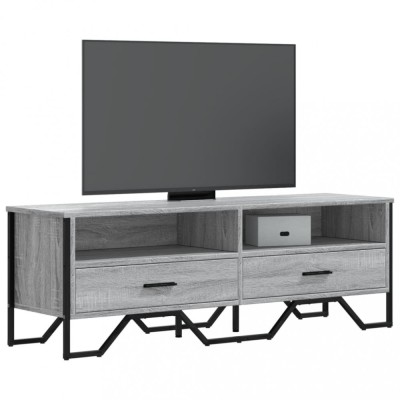 vidaXL Dulap TV, gri sonoma, 122x34x41 cm, lemn prelucrat foto