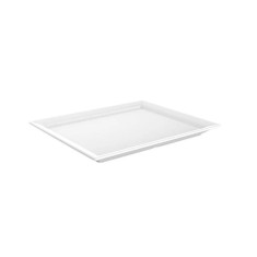 Platou GN 1/2 din melamina alba, 32.5x26.5x2.7cm