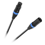 Cablu microfon DMX, XLR tata - XLR mama 0.6 m