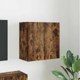 vidaXL Dulap TV de perete Pe perete Stejar fumuriu 59,5 x 31 x 60 cm 892354
