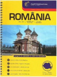 Romania Atlas Rutier / Romania Road Atlas | Cartographia