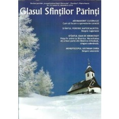 Revista Glasul sfintilor parinti (nr. 312 - decembrie 2016)