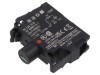 EAO Element iluminare 22mm 24VAC LED Rosu Serie 45 Montare placa frontala Cleme surub