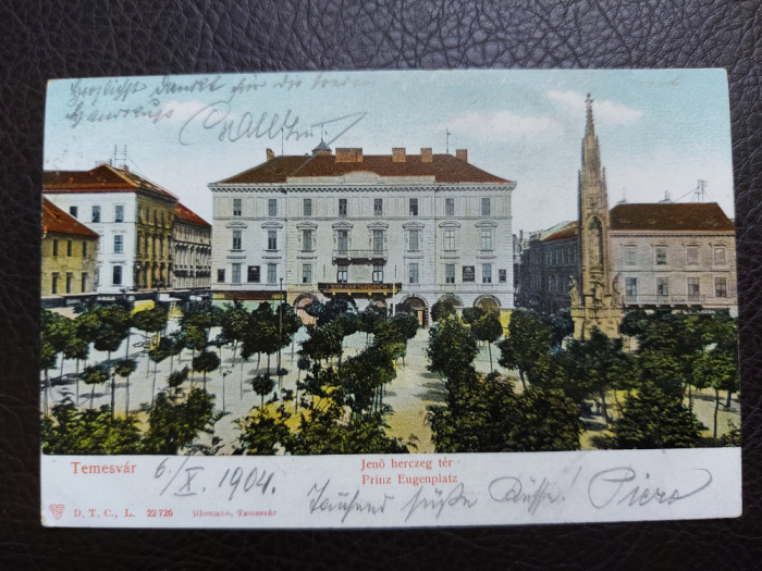 AKVDE22 - Temesvar - Timisoara - Piata Libertatii 1904