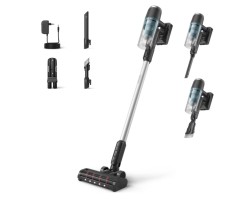 Aspirator vertical Philips XC3031/01, seria 3000, sistem de filtrare in