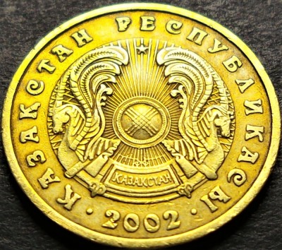 Moneda 10 TENGE - KAZAHSTAN, anul 2002 * cod 1760 B foto