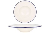 Rinart Farfurie cu paste - Blue Edge - Por&Aring;&pound;elan - 28 cm (400cc) - set de 2