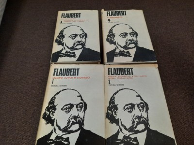 Gustave Flaubert- OPERE 4 VOLUME EDITIE CRITICA UNIVERS RF9/1 foto