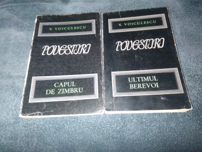 VASILE VOICULESCU - POVESTIRI 2 VOL foto