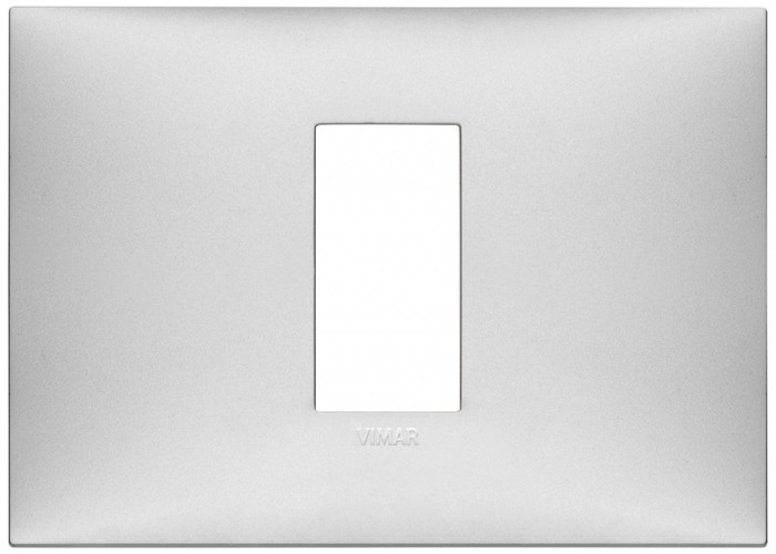 Rama Ornament 1M pt doza de 3M Vimar Neve argintiu mat 09671.21