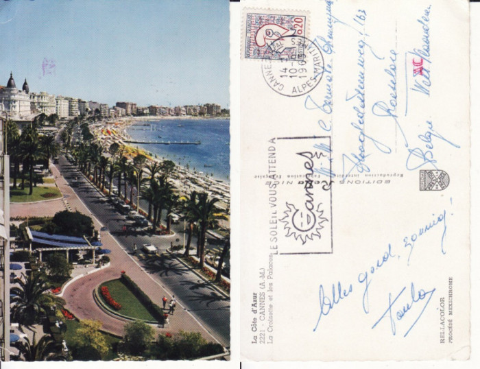 Ilustrata Franta - Cannes-Cote d&#039;Azur