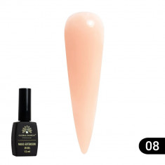 Gel Constructie Unghii Magic Extension 12 ml, Nude 08