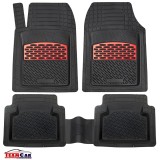 Covorase Auto Universale TeamCar&reg; set 5 piese, Red