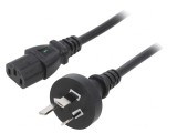 Cablu Alimentare 1,8m 3x0,75mm2 AS/NZS 3112 IEC C13 PVC