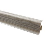 Plinta parchet PVC Vilo Flex 5102, canal cablu, molid, 2500 x 55 x 22 mm