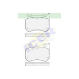 Set placute frana Icer 181932, parte montare : Punte Fata, Alfa Romeo 159 (939) 2005-2012, Brera (939) 2006-2010, Spider (939, 939) 2006-2011
