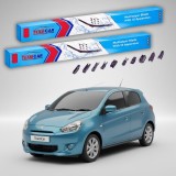 Cumpara ieftin Ștergătoare Mitsubishi Mirage, Space Star 2012+ | Set Față Flat Premium &ndash; TeamCar&reg;