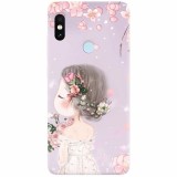 Husa silicon pentru Xiaomi Redmi S2, Girl 001