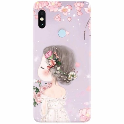 Husa silicon pentru Xiaomi Redmi S2, Girl 001 foto