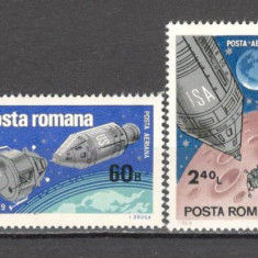 Romania.1969 Posta aeriana:Cosmonautica-Apollo 9 ai 10 CR.195