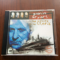 Gavin Bryars The Sinking Of The Titanic cd disc muzica electronica ambient NM