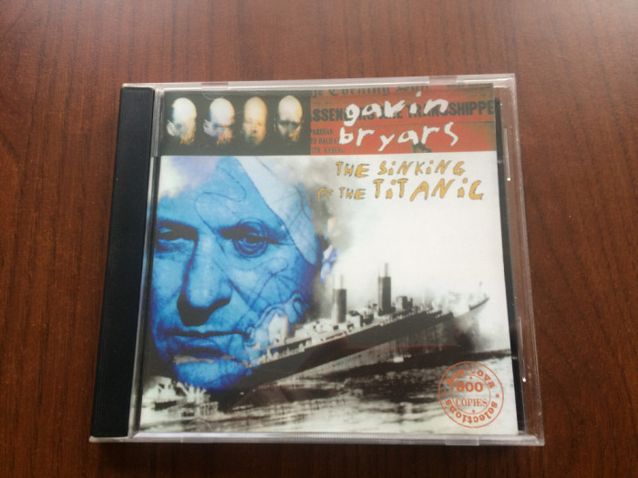 Gavin Bryars The Sinking Of The Titanic cd disc muzica electronica ambient NM