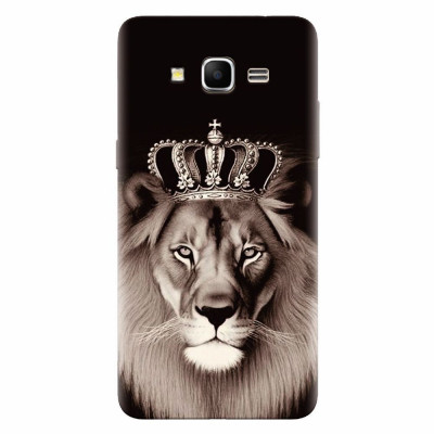 Husa silicon pentru Samsung Grand Prime, Lion King foto