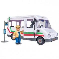 Autobuz Simba Fireman Sam Trevors Bus Cu Figurina foto