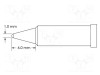 V&Atilde;&cent;rf conic 1mm pentru sta&Aring;&pound;ie de lipit METCAL