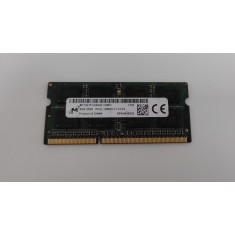 Memorie RAM Laptop, Micron, 8GB, 2Rx8, DDR3L, PC3L-12800S, 1600MHz, 1.35V, MT16KTF1G64HZ-1G6P1, CL11, Non-ECC, SODIMM, 204 pin