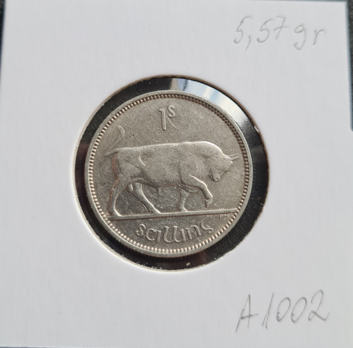Irlanda 1 shilling 1940 5.49 gr