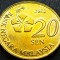 Moneda 20 SEN - MALAEZIA, anul 2013 * cod 1497 = A.UNC