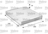 VALEO 698882 VALEO ESSENTIAL Filtru, aer habitaclu