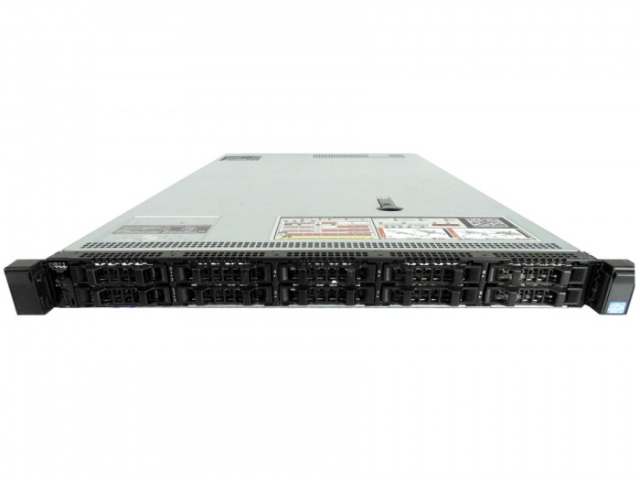 Server Dell PowerEdge R630, 8 Bay 2.5 inch, 2 Procesoare, Intel 18 Core Xeon E5-2697 v4 2.3 GHz; 128 GB DDR4 ECC; 4 x 2 TB SSD SAMSUNG EVO NOU; 12 Lun
