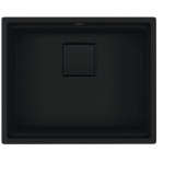 Chiuveta bucatarie Franke Kubus 2 KNG 110-52, 52x42cm, fragranite, Matte Black