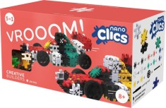 Set Nano Clics pentru constructori creativi 250 piese Clicformers