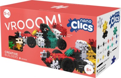 Set Nano Clics pentru constructori creativi 250 piese Clicformers foto