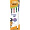 Set 4 pixuri, Bic, Cristal Up, 1,6 mm