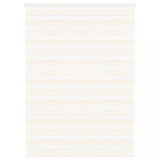 VidaXL Jaluzea tip zebra 165x230 cm lățime țesătură 160,9 cm poliester