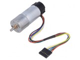 Motor DC cu Encodare și Transmisie 12V 34:1 Metal 25DX67L
