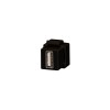 Adaptor USB Keystone Negru, Gewiss